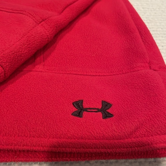 Under Armour hot pink, quarter zip jacket - Picture 2 of 6